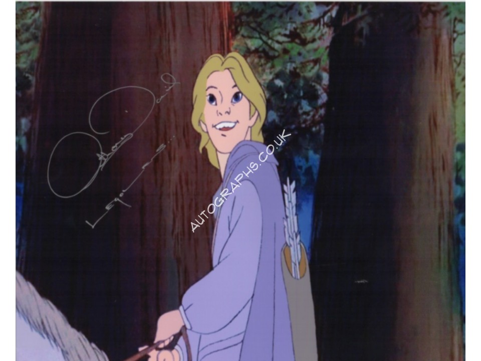 Anthony Daniels Legolas Lord of the Rings genuine authentic genuine signed photo. COA UACC