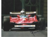 Jody Scheckter Ferrari F1 genuine authentic autograph signed photo 6.. COA UACC