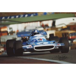 Jean Pierre Beltoise Matra F1 genuine authentic autograph signed photo 7.. COA UACC