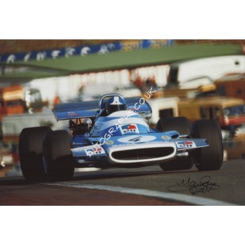 Jean Pierre Beltoise Matra F1 genuine authentic autograph signed photo 7.. COA UACC