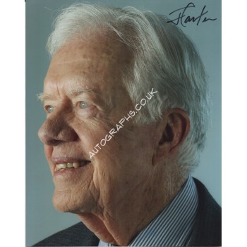 Jimmy Carter genuine authentic autograph signed signature photo.. COA UACC