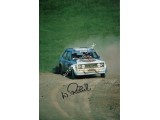 Walter Rohrl Fiat Rally genuine authentic autograph signed photo.. COA UACC Walter Rohrl Fiat Rally genuine authentic autograph signed photo.. COA UACC