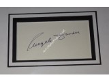 Angelo Dundee genuine authentic autograph signature photo display. COA UACC