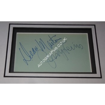 Dean Martin Jerry Lewis genuine authentic autograph signature photo display. COA UACC Dean Martin Jerry Lewis genuine authentic autograph signature photo display. COA UACC