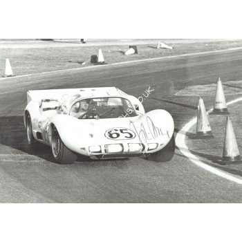 Jo Bonnier original authentic genuine signed autograph photo. COA UACC