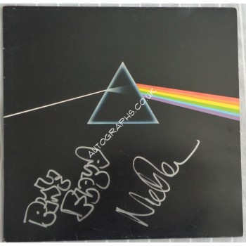 Pink Floyd Nick Mason signed authentic genuine signature album. COA UACC