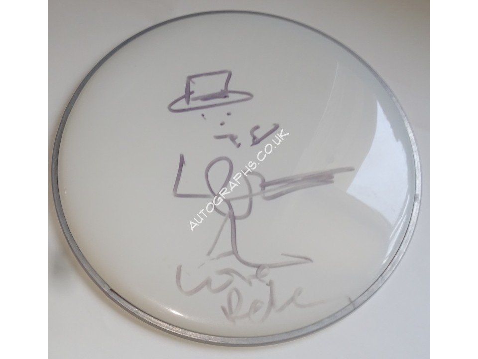Pete Doherty signed authentic genuine signature record. COA UACC