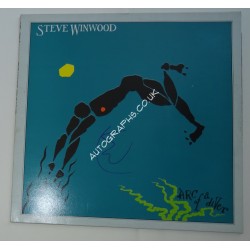 Stevie Winwood signed authentic genuine signature vinyl record. COA UACC