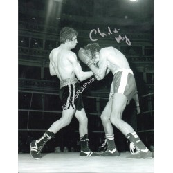 Charlie Magri Boxing signed authentic genuine signature photo. COA UACC