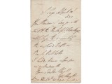 Duke of Wellington, Arthur Wellesley signed authentic genuine signature letter. COA UACC