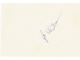 Jim Clark Lotus F1 genuine authentic signed autograph display signature. COA UACC