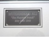 Muhammad Ali genuine authentic signed autograph photo display. COA UACC