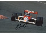 Alain Prost F1 McLaren authentic signed genuine signature photo 3. COA UACC