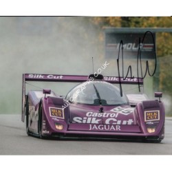 Ross Brawn Ferrari Jaguar F1 authentic signed genuine signature photo. COA UACC