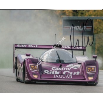 Ross Brawn Ferrari Jaguar F1 authentic signed genuine signature photo. COA UACC