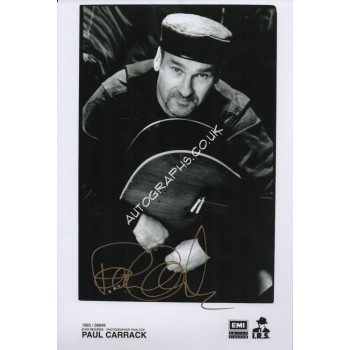 Paul Carrack music genuine authentic original signed photo. COA UACC