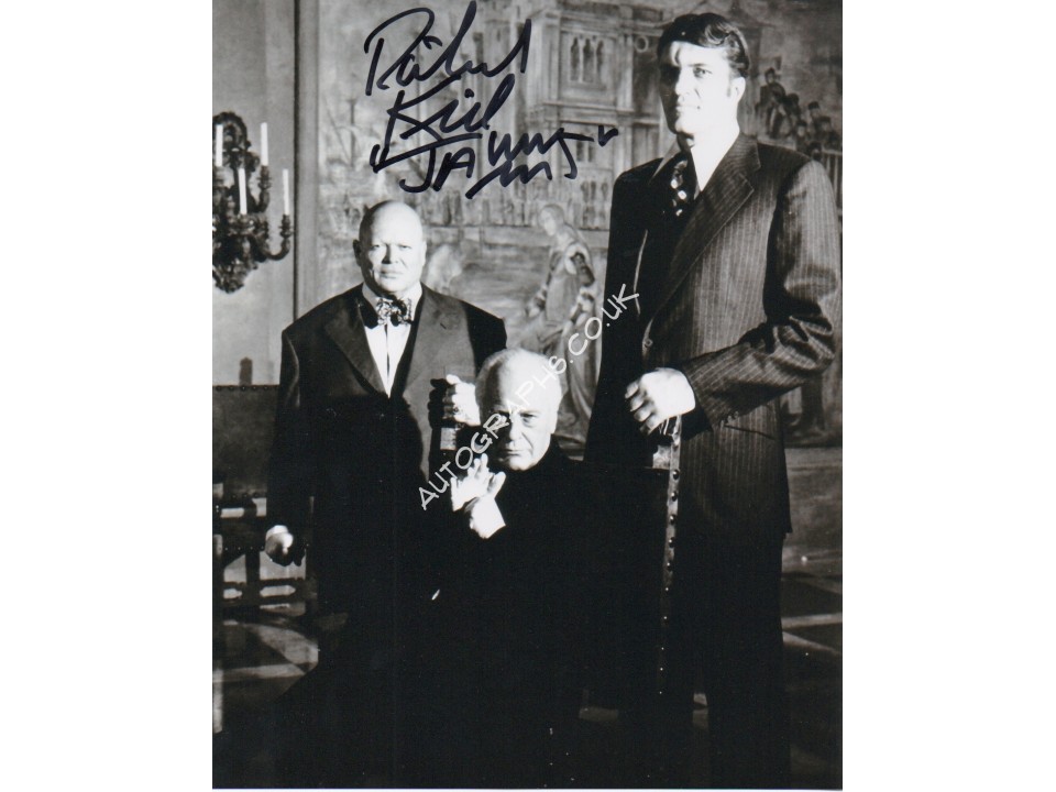Richard Kiel 'Jaws' James Bond authentic signed autograph photo 3. COA UACC Richard Kiel 'Jaws' James Bond authentic signed autograph photo 3. COA UACC