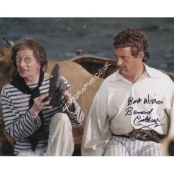 Carry On Bernard Cribbins authentic genuine signed colour photo 3. COA UACC