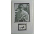 Roger Clarke Rally champion signed genuine signature autograph display. COA UACC