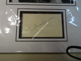Fred MacMurray signed genuine signature autograph display. COA UACC