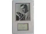 Vincent Price Batman Horror signed genuine signature autograph display. COA UACC