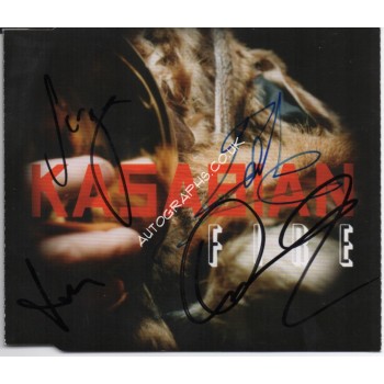 Kasabian authentic signed genuine signature CD. COA UACC