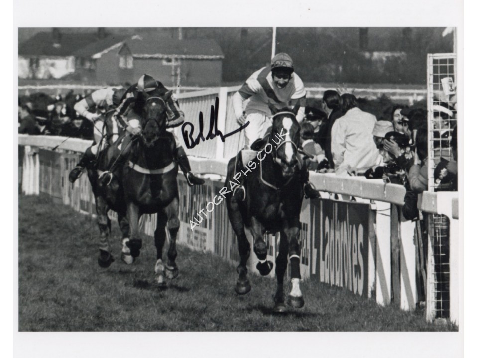 Bob Champion Aldaniti genuine authentic signed photo. COA UACC Bob Champion Aldaniti genuine authentic signed photo. COA UACC