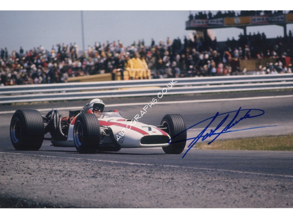 John Surtees Honda F1 genuine authentic signed photo. COA UACC John Surtees Honda F1 genuine authentic signed photo. COA UACC