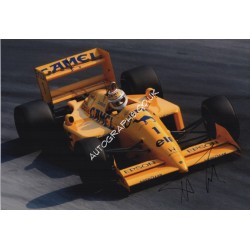 Nelson Piquet Lotus F1 genuine signed authentic autograph photo. COA UACC