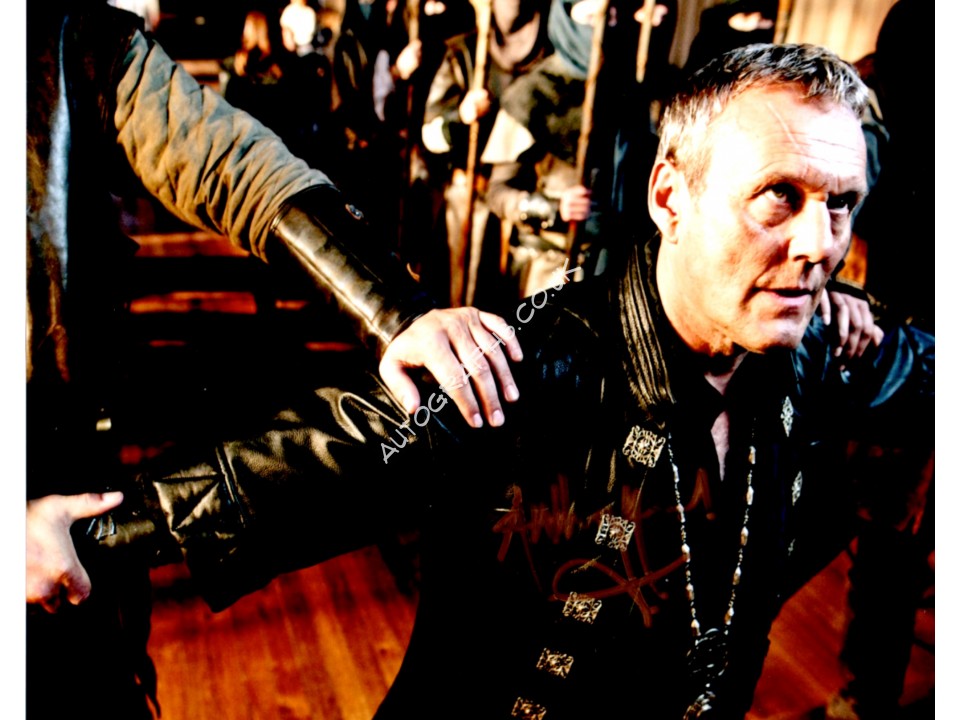 Anthony Head Merlin genuine signed authentic autograph photo. COA UACC