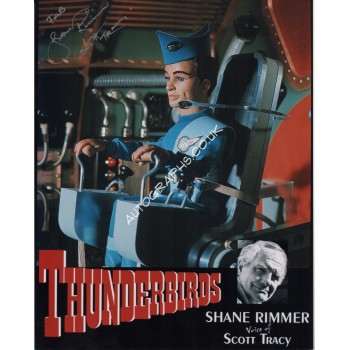 Thunderbirds Shane Rimmer genuine authentic autograph signed image.. COA UACC