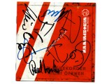 Rammstein Reise Reise music fully signed genuine signature autograph CD. COA UACC