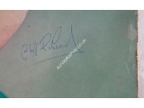Cliff Richard signed genuine signature autograph vinyl record album. COA UACC
