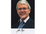 John Major PM politics authentic genuine signed photo. COA UACC