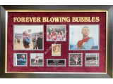 West Ham Bobby Moore Hurst signed genuine signature autograph display. COA UACC West Ham Bobby Moore Hurst signed genuine signature autograph display. COA UACC