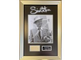 Frank Sinatra authentic signed genuine signature autograph display. COA UACC Frank Sinatra authentic signed genuine signature autograph display. COA UACC