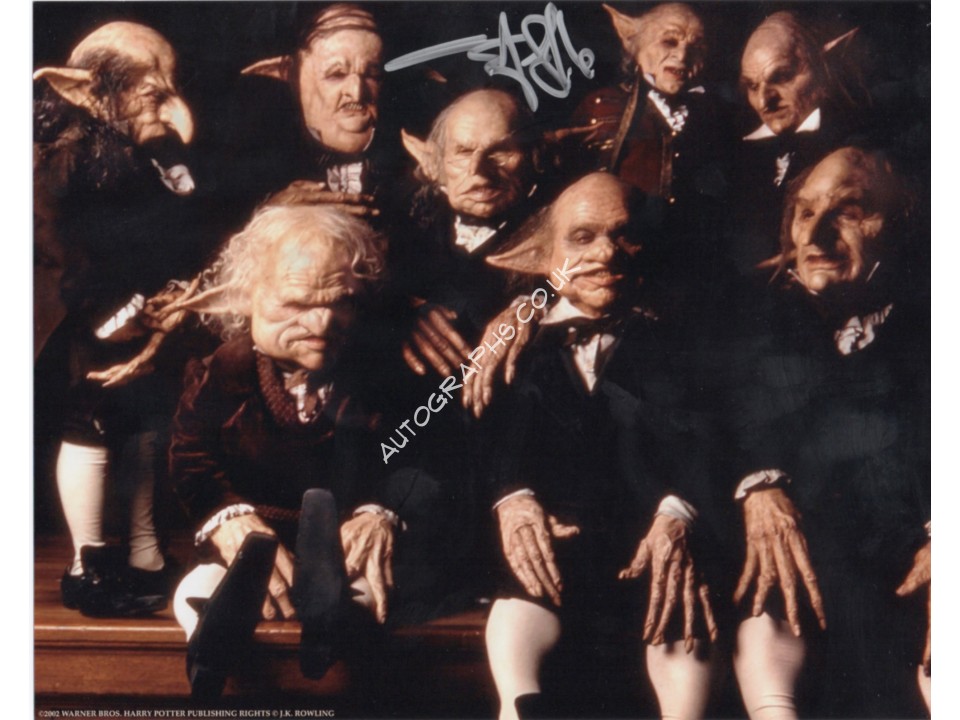 Harry Potter Rusty Goffe signed authentic genuine signature photo 2. COA UACC