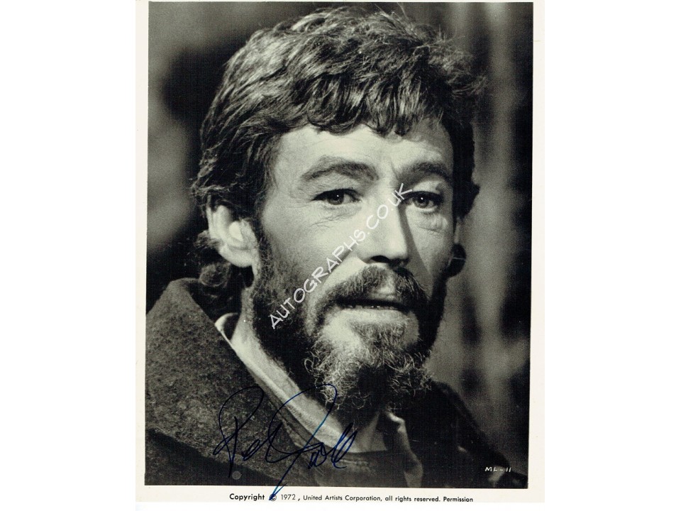 Peter O'Toole genuine authentic signed autographs. COA UACC Peter O'Toole genuine authentic signed autographs. COA UACC