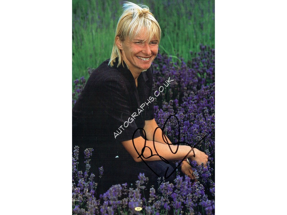 Jana Novotna genuine original authentic signed autograph photo. COA UACC