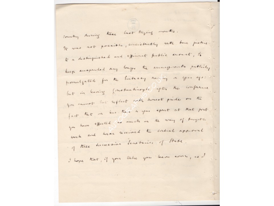Lord Rosebery PM Politics genuine signed authentic autograph letter. COA UACC Lord Rosebery PM Politics genuine signed authentic autograph letter. COA UACC