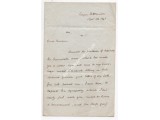 William Ewart Gladstone PM Politics genuine signed authentic autograph letter. COA UACC William Ewart Gladstone PM Politics genuine signed authentic autograph letter. COA UACC