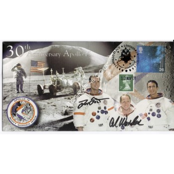 Dave Scott Worden Apollo moonwalker genuine signed authentic FDC. COA UACC