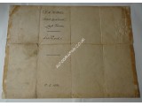 King George V genuine authentic autograph signed document coa. COA UACC