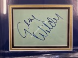 Gene Wilder Wily Wonka authentic signed signature autograph display. COA UACC Gene Wilder Wily Wonka authentic signed signature autograph display. COA UACC