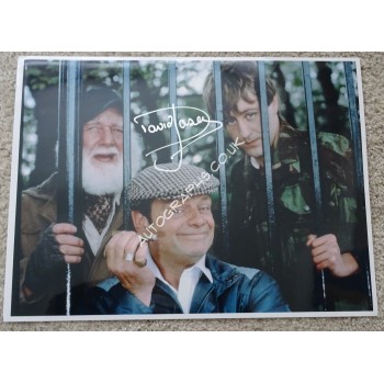David Jason Only Fools and Horses genuine authentic autograph signed photo. COA UACC