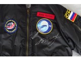 Boris Volynov cosmonaut Soyuz genuine authentic autograph signed jacket. COA UACC