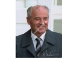 Mikhail Gorbachev Soviet Union genuine signature autograph 3. COA UACC