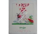 Tony Ross 'Towser' genuine signature autograph art card. COA UACC