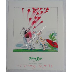 Tony Ross 'Towser' genuine signature autograph art card. COA UACC