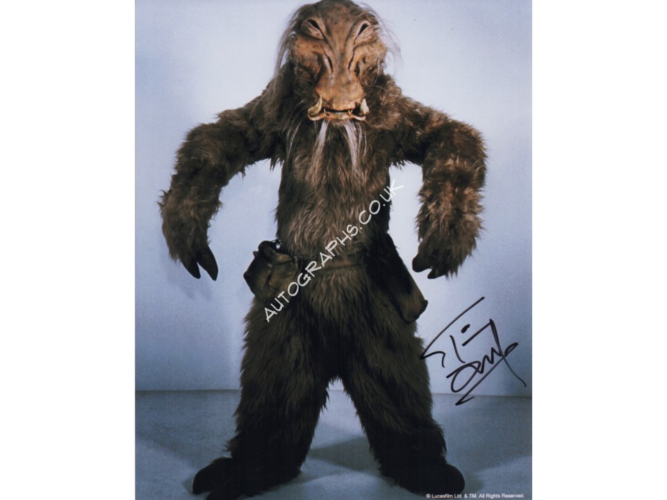 Star Wars Tim Dry signed genuine autograph signature photo 2. COA UACC